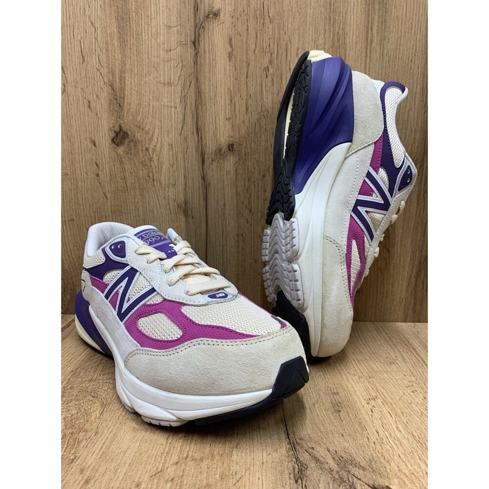 New Balance 990v6 Mindful Grey Daydream Sneaker Shoes GC990TD6 Low Top Boys Sz 7